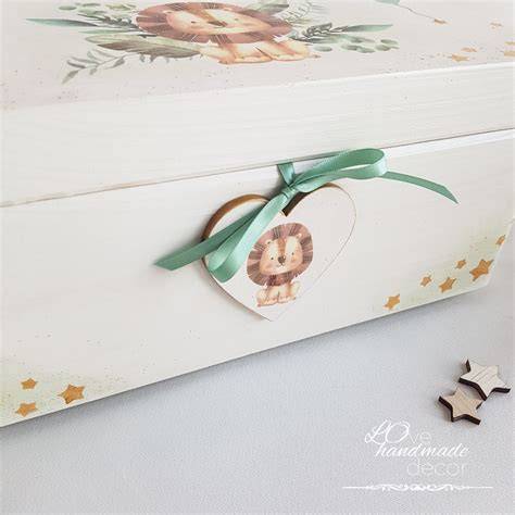 Imagine de prezentare a cutiei amintiri cu tematica Micul Print, decor handcrafted