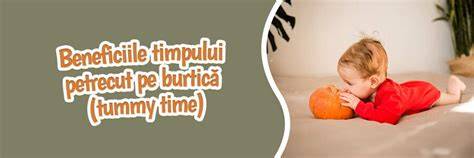 Infografic: Beneficiile tummy time, etape și siguranță