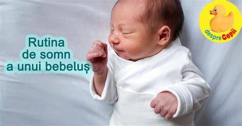 schema rutina somn bebelus