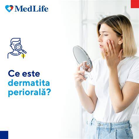 Dermatita periorală: reprezentare schematică a localizării leziunilor în jurul gurii