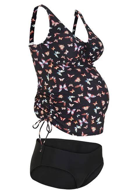 Infografic: comparatie costume gravide tankini vs costum intreg vs 2 piese