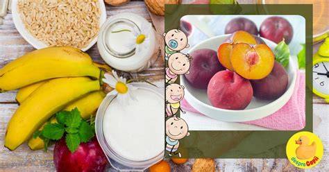 Banane pentru diversificare - infografic nutritionale pentru bebeluși