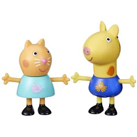 Costumul de pisica si Peppa Pig pe copii
