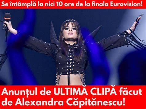 Impresii de la repetițiile Alexandrei Căpitănescu la Eurovision 2026