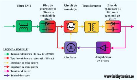 Diagrama unei surse de alimentare bidirecționale