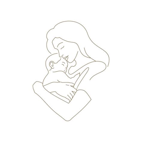 Mama tânără cu nou-născut