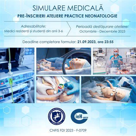 Secțiuni practice din ghidul de neonatologie - algoritmi de resuscitare