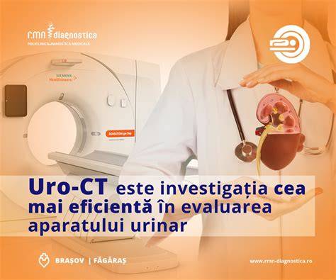 Infografic: cum funcționează Uro-CT în evaluarea tractului urinar