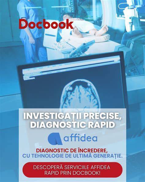 Infografie: fluxul unui parcurs medical în Hiperdia Affidea (consultatie -> investigații -> analiză -> rezultat -> monitorizare)