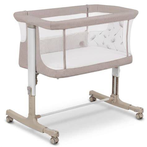 pătuț co-sleeper atașat patului