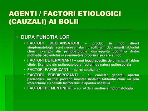 Harta factori etiologici ai cirozei și principalele direcții terapeutice