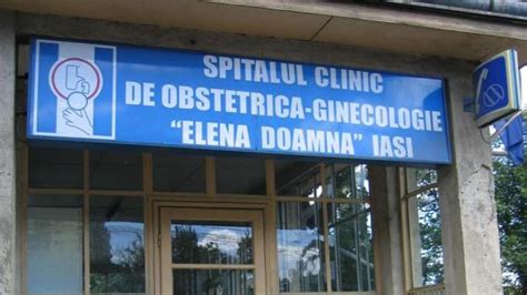 Infografic: structura spitalului Elena Doamna Iași - obstetrică, ginecologie, laborator, cercetare