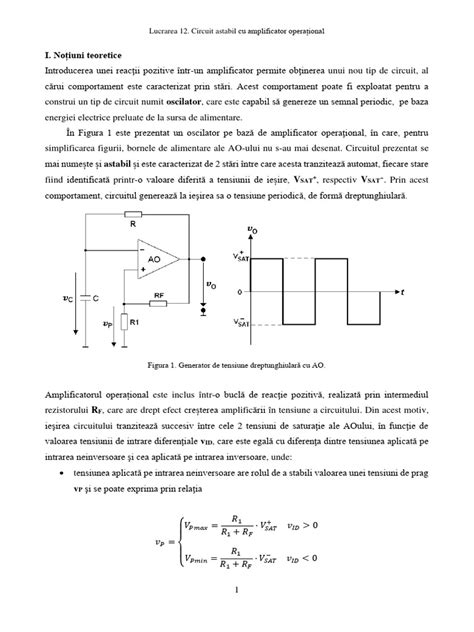 Circuitul de bază al unui amplificator diferențial