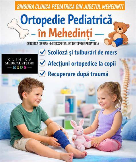 Diagnoza ortopedică pediatrică: fluxul consultului