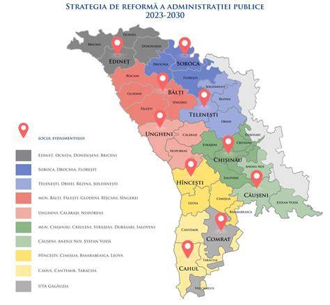 Harta locală a principalelor locații pediatrice în Focșani