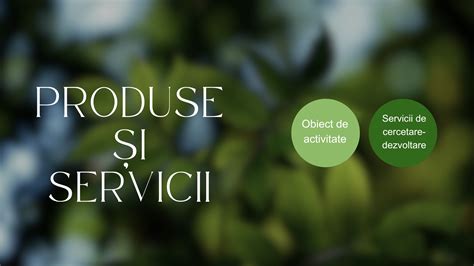 Structură si servicii ARMONIA