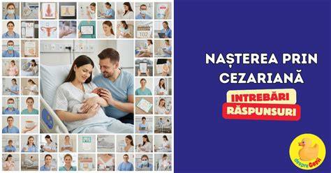 Infografic: Nasterea prin cezariana - etape, riscuri si beneficii