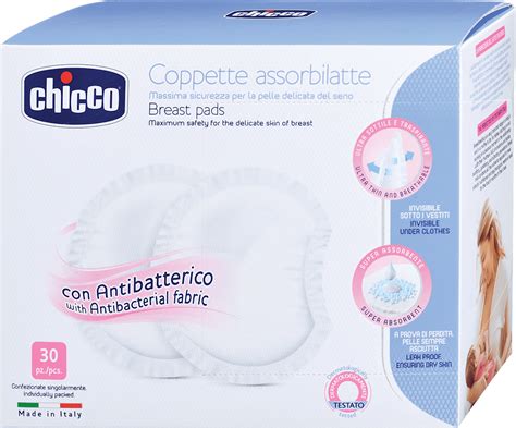 Imagine cu pachetul de tampoane pentru sâni Chicco, 60 bucăți, 61773N-7.