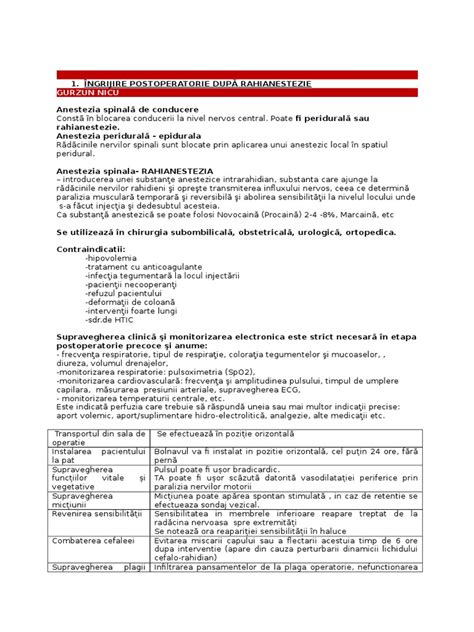 schema îngrijire postoperatorie după cezariană