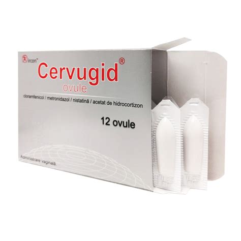 Infografic: Cum acționează Cervugid în tratamentul vaginitelor și cervicitelor