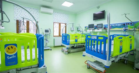 Interiorul unui spital de pediatrie modern