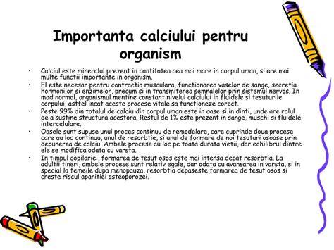 Infografia: mecanismul si rolul calciului in organism
