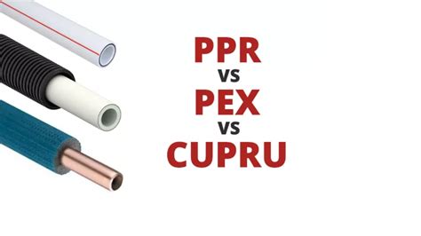 Tabela de comparație: cupru vs PPR pentru aplicații de încălzire și apă