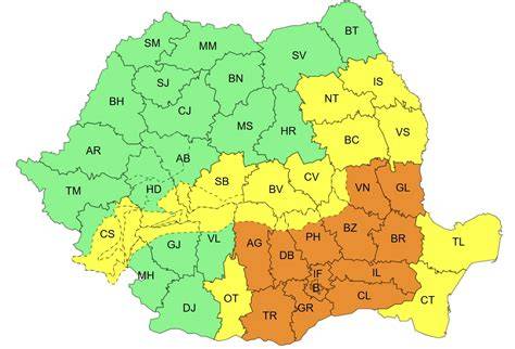 Carte vizualizari: hartă a zonelor cu CM din București și județe, indicând adresele menționate