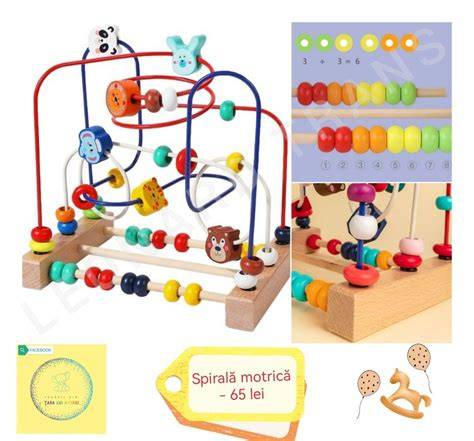 Galerie de jucării Montessori din lemn