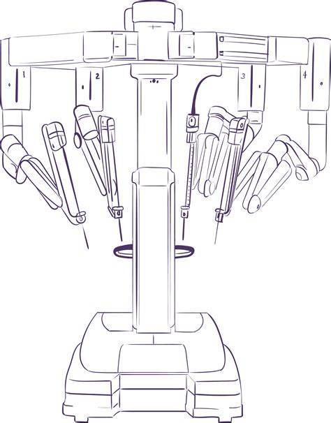 Imagine reprezentativă pentru chirurgie ginecologică robotică