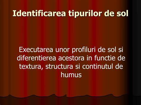 Diagrama tipurilor de sol si fertilitatea acestora