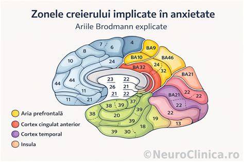 Infografic: zonele creierului implicate în cogniția socială și pierderile de substanță cenuție în timpul sarcinii
