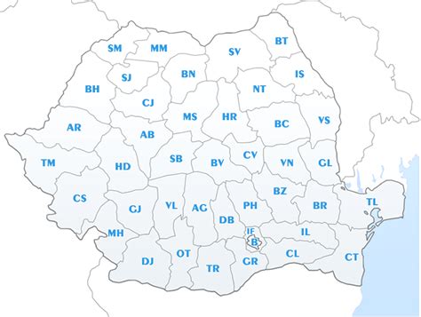 Harta agențiilor teritoriale A.R.R.