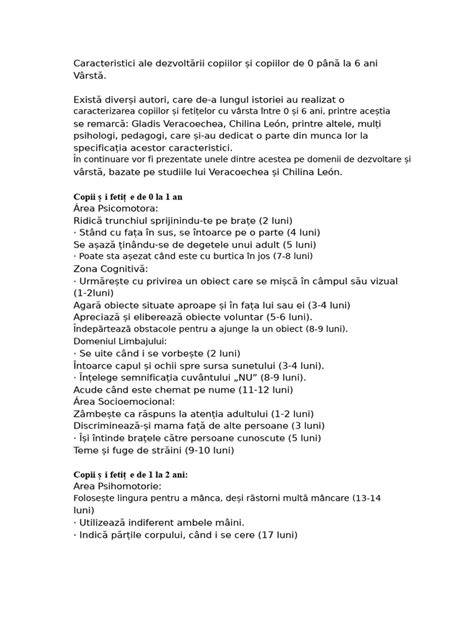 Infografie despre etapele dezvoltării copiilor între 6 și 8 ani
