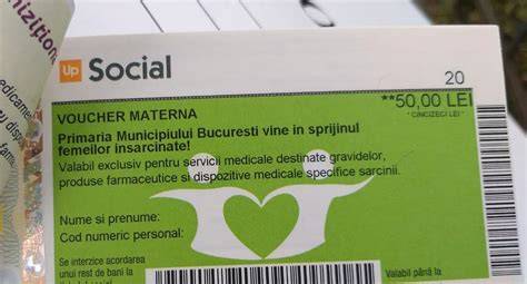 Schema fluxurilor de aplicare și acordare a Voucherelor Materna