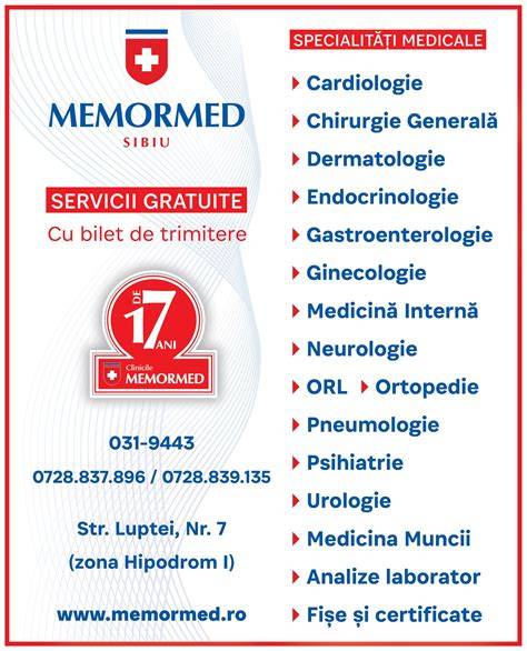 Structură de servicii medicale: ginecologie, endocrinologie, neurologie, psihiatrie