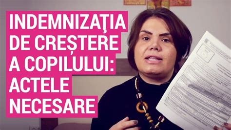 Infografic privind actele necesare pentru dosar indemnizație creștere copil
