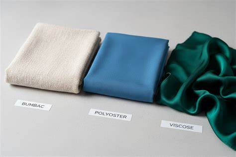 Schema materiale scutec: bumbac, poliester, strat absorbant