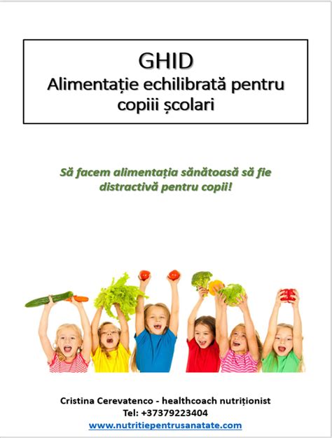 Ghid vizual: gustări sănătoase pentru copii activi
