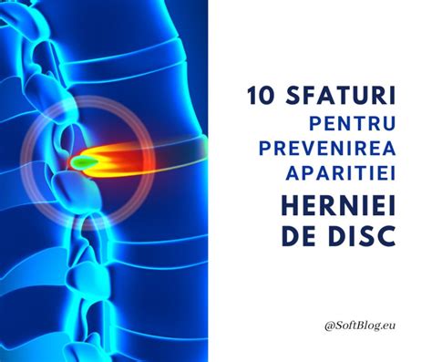 Infografic despre prevenirea recidivei herniei