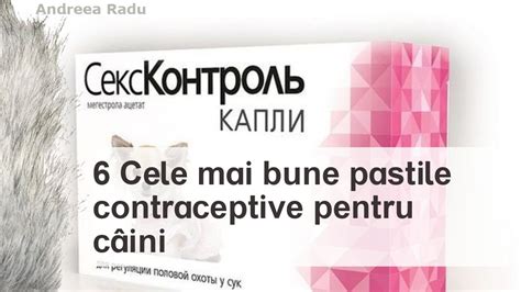 Tipuri pastile contraceptive câini