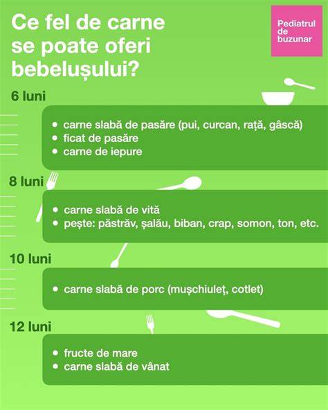 Infografic: etapele diversificării și rolul oului în alimentația bebelușului