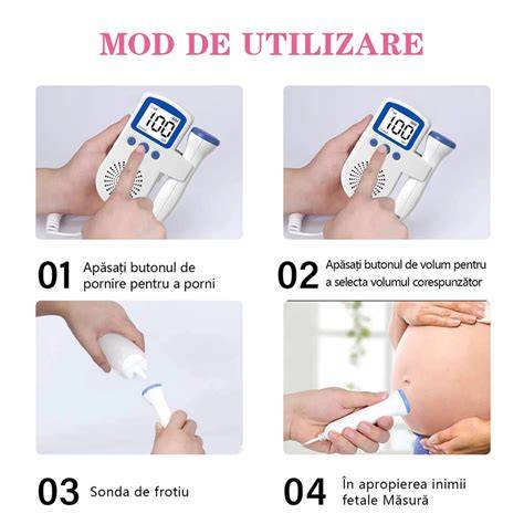 Infografic: Modul de functionare Doppler in sarcina (flux sanguin uterin, placentar si fetal)