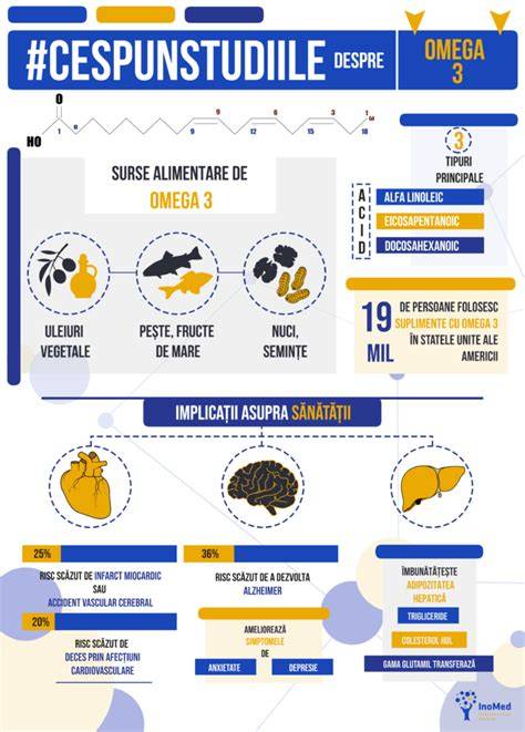 Infografic: Omega-3, ALA, DHA/EPA și conversia în organism