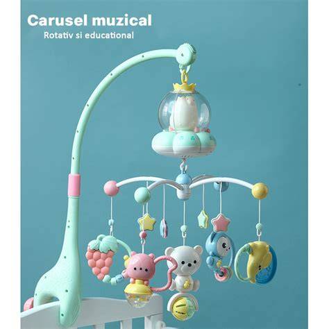 Imagini sugerate: exemplu carusel muzical patut cu stele proiectate pe tavan