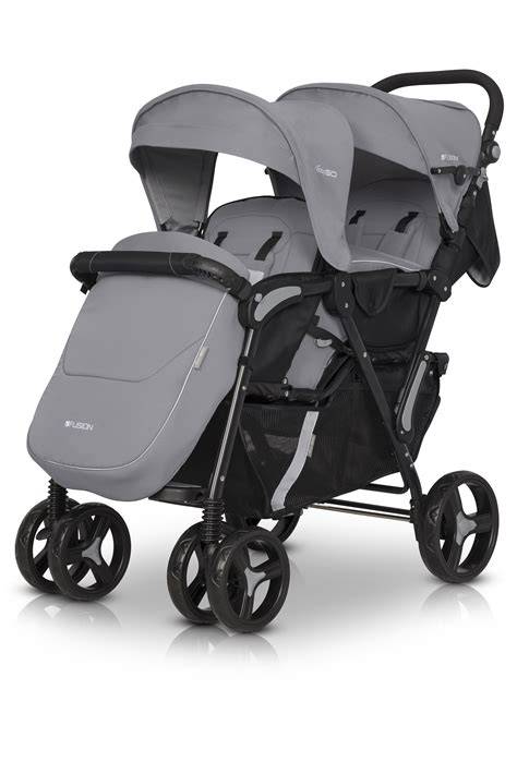 carucior gemeni - optiuni tandem si side-by-side