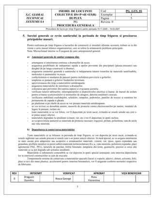 Procedura de montare a steriletului