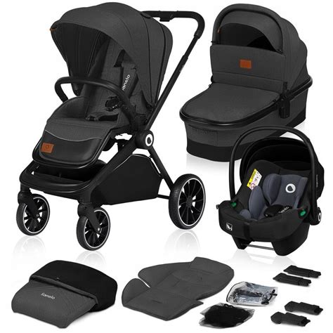 Imagine: schema modular Arrow 3 in 1 cu landou, unitate sport și cos auto