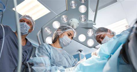Schema interventii chirurgicale: orhiectomie, limfadenectomie retroperitoneală