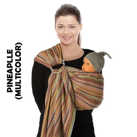 sling din bumbac organic cu inele